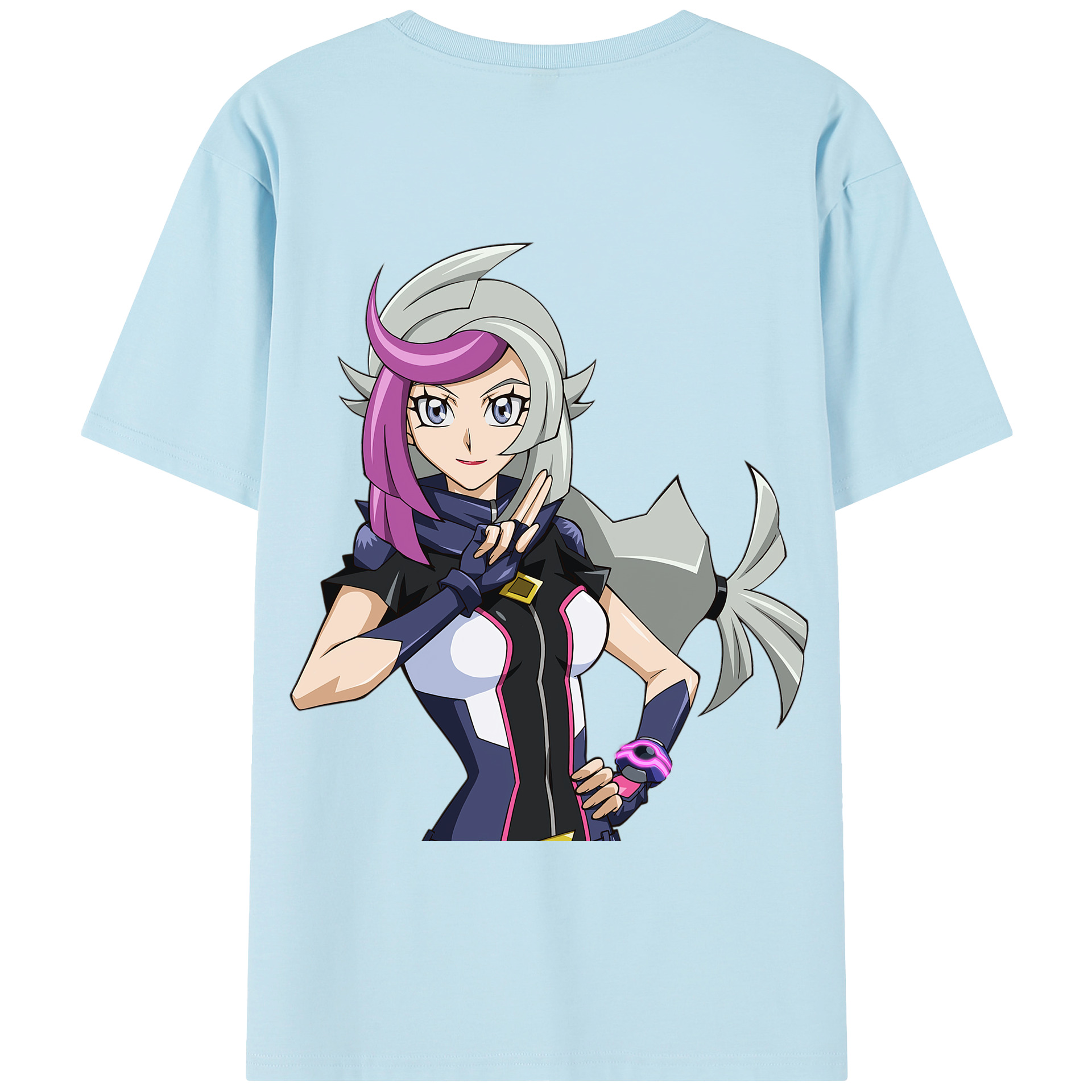 （画像用） 遊☆戯☆王 Yu-Gi-Oh! 綿100％半袖Tシャツ（背面プリント）